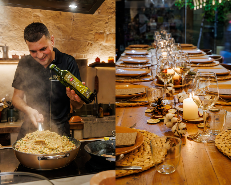 Private Chef Dinner in Mallorca: A Christmas Night at Moltak by Francesco F. Colucci